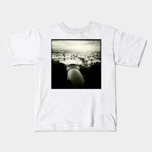 Edinburgh Castle Cannon View Kids T-Shirt